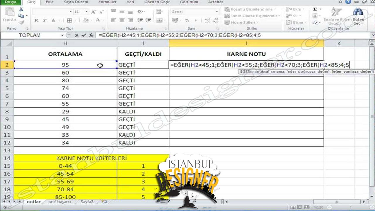 17-microsoft-excel-2010-uygulama-ornegi-sinif-basarisi-2