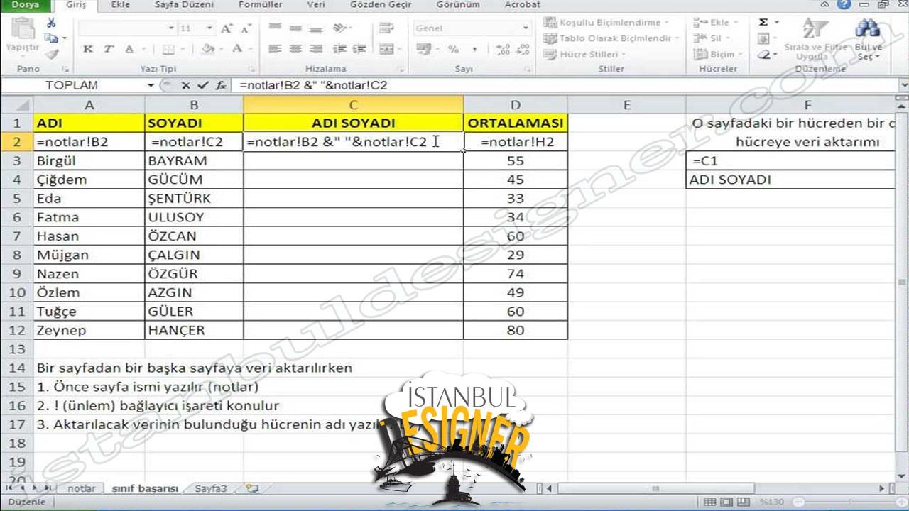 20-microsoft-excel-2010-sinif-basarisi-veri-aktarimi