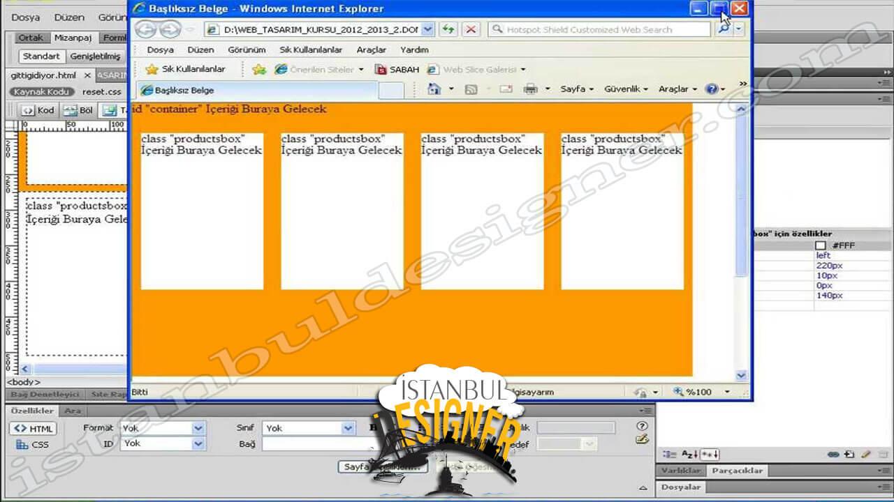 84-adobe-dreamweaver-css-float-kaydirma-ile-e-ticaret-sitesi-urun-kutusu-yapimi copy
