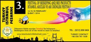 İstanbul Arıcılık ve Arı Ürünleri Festivali 2014 Davetiye Tasarımı